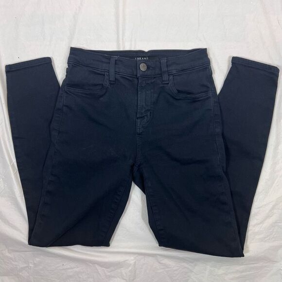 J Brand Stretch Zip Bottom Skinny Jeans - Picture 1 of 14